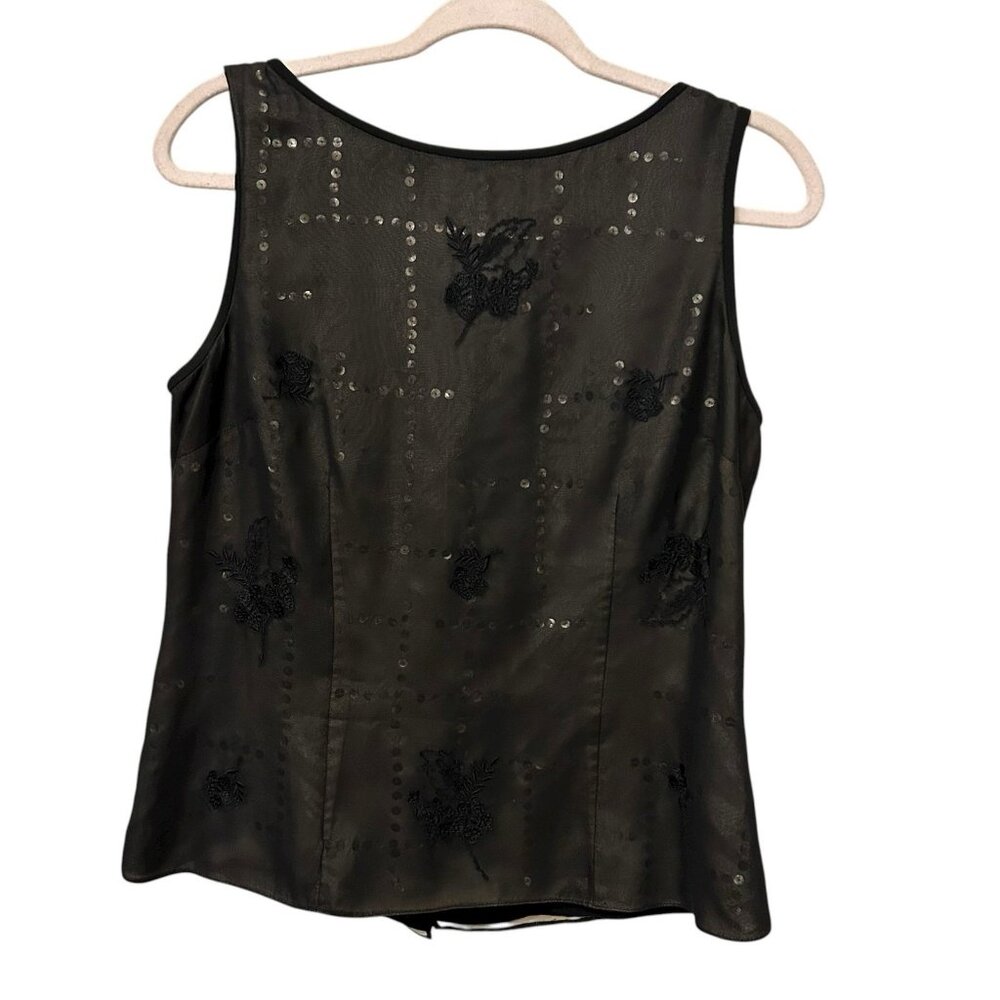 David Warren Vtg Silk top glam whimsigoth festival grunge fairy old money